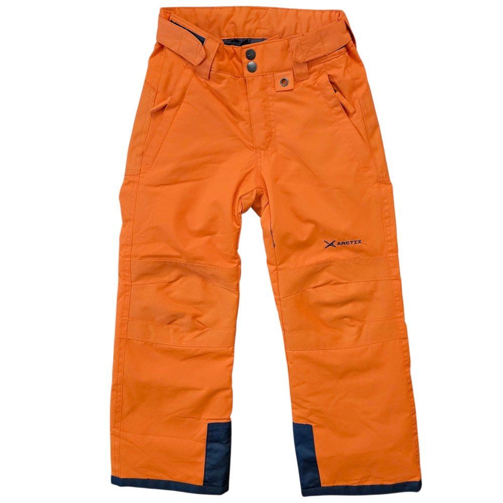 Arctix Snow Pants Boys Size S Burnt Orange Reinforced Knees and Seat 1150